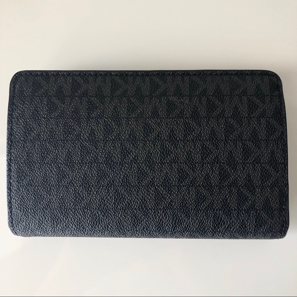 Michael Kors Slim Bifold Wallet Black - Picture 7 of 7